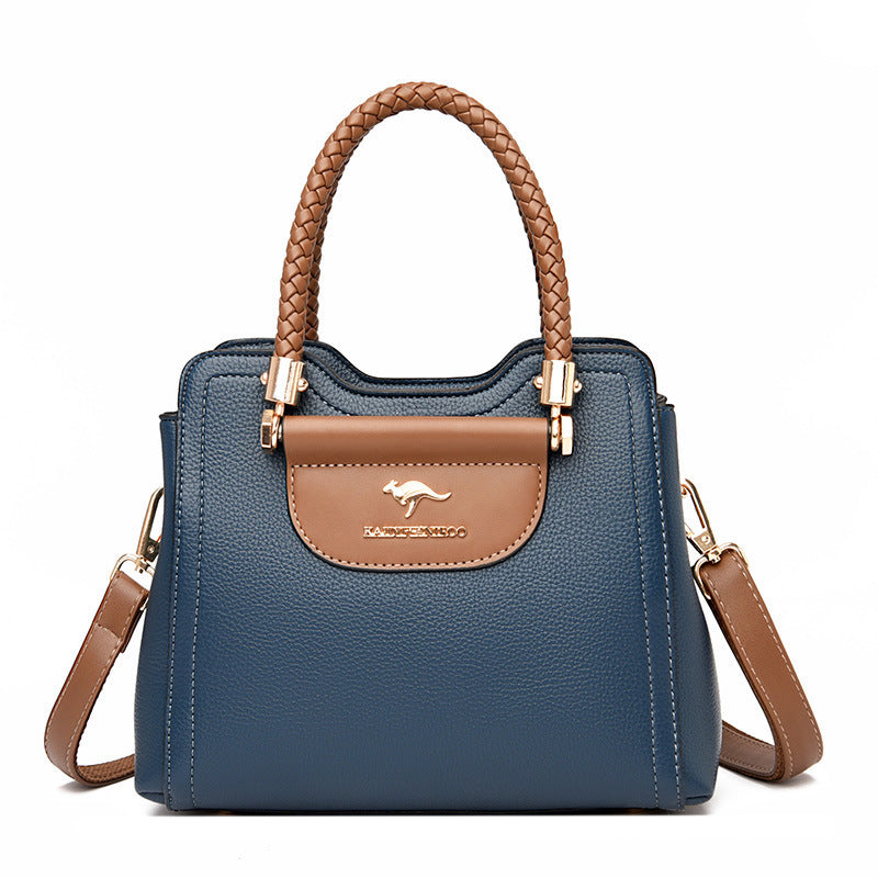 Stylish Color-Block Women's Shoulder Bag 2021