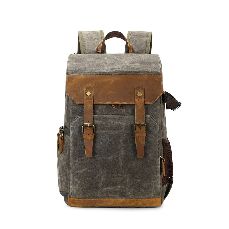 Canvas Outdoor Casual Backpack for Camera