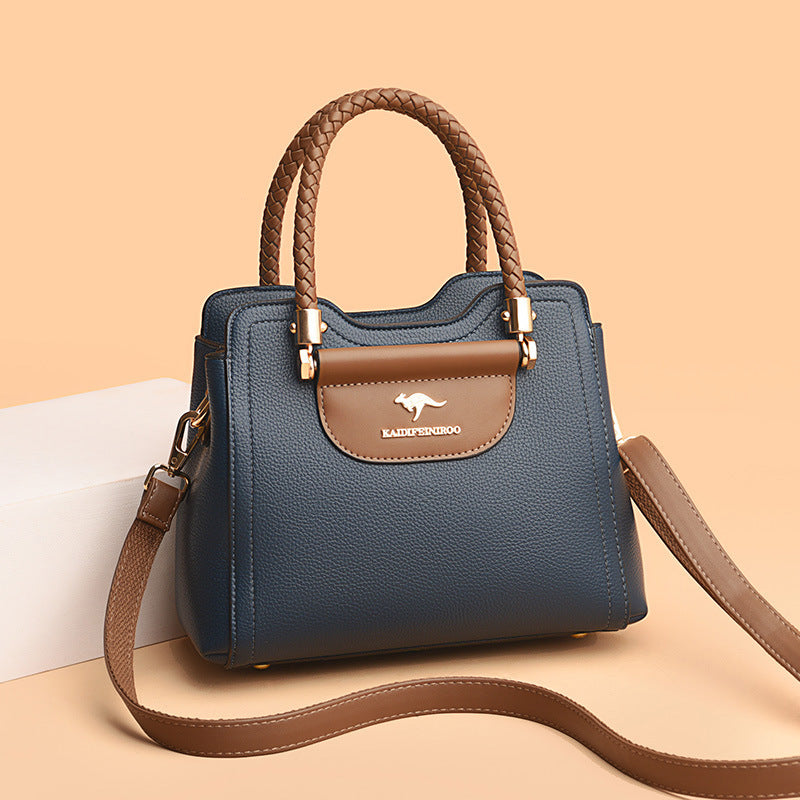 Stylish Color-Block Women's Shoulder Bag 2021