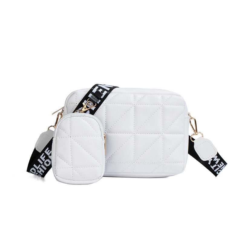 Chic 2-Piece Set: Stylish Large Capacity Shoulder Bag