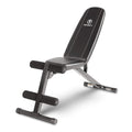 Marcy Multi-Position Workout Utility Bench for Home Gym Weightlifting and Strength Training SB-10115 Black