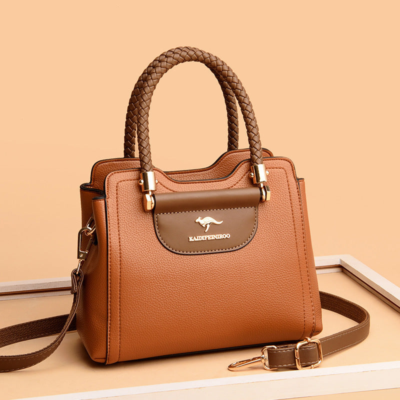 Stylish Color-Block Women's Shoulder Bag 2021