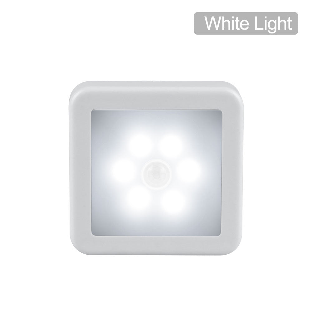 6 LED Smart Motion Sensor Night Light for Cabinets