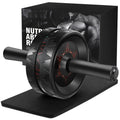AB Roller Wheel - Ab Roller for Abdominal Workout and Core Strength Training Portable Ab Wheel Roller Exercise for Men Women Fitness Lover No Noise Ab Wheels with Thick Knee Pad for Home Gym &Travel
