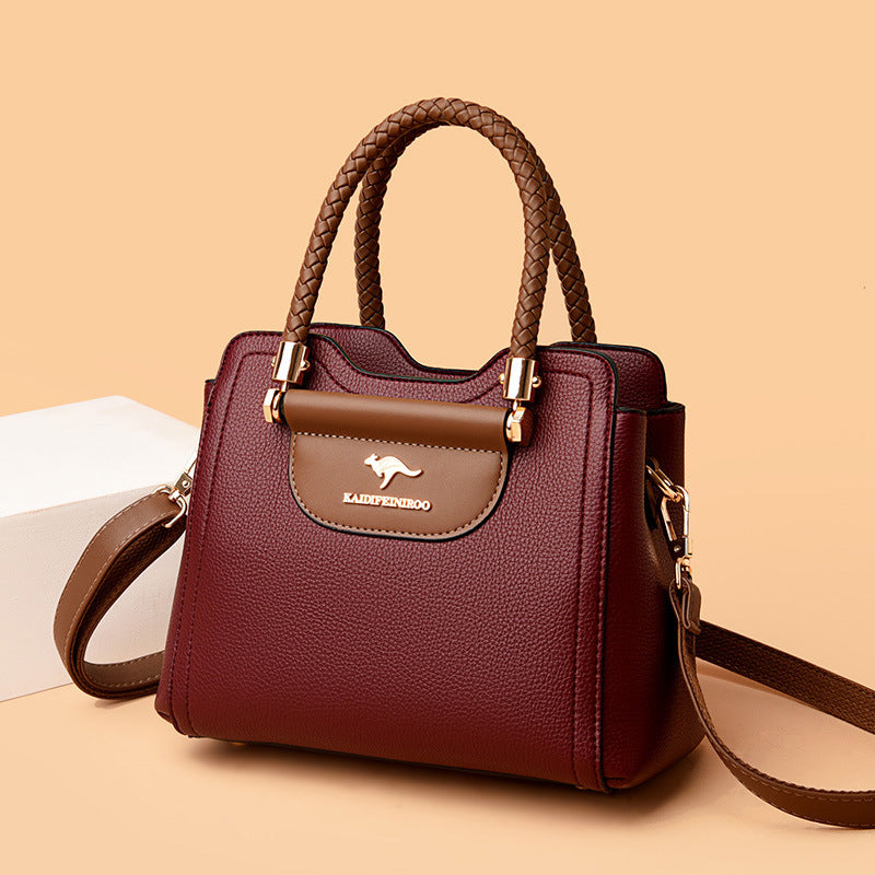 Stylish Color-Block Women's Shoulder Bag 2021