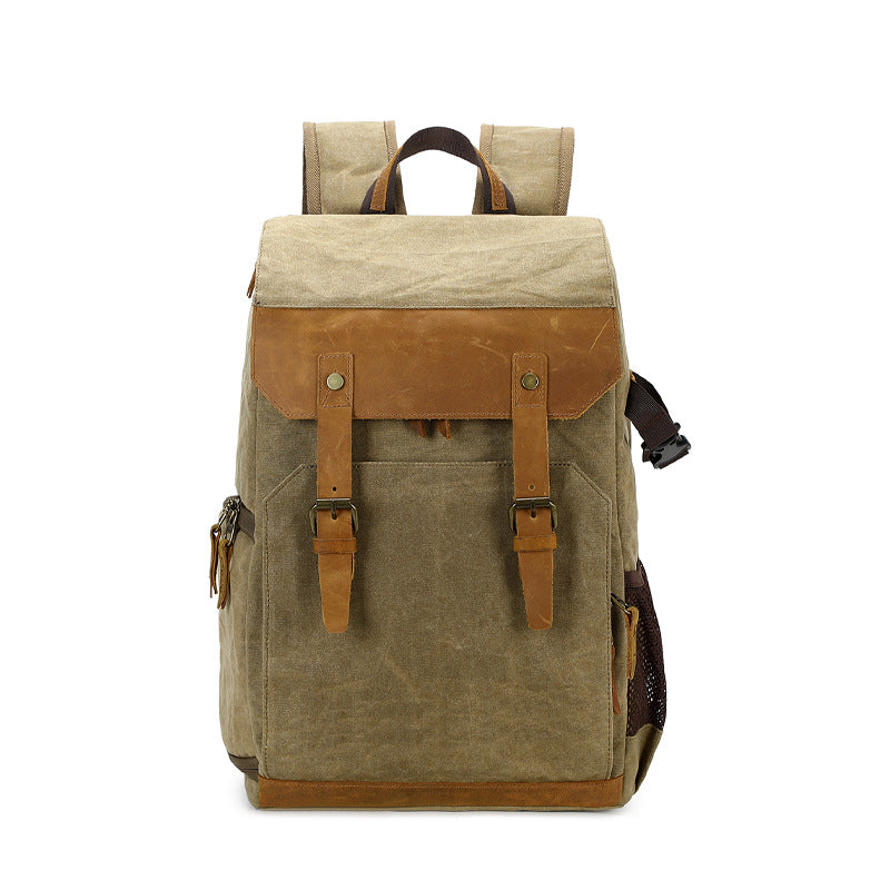 Canvas Outdoor Casual Backpack for Camera