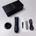 Electric Body Hair Trimmer for Men with Washable Head