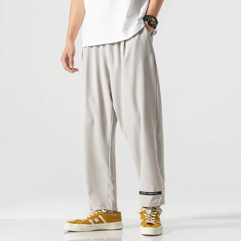 Japanese Large Size Thin Stretch Sports Capris