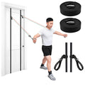 Brebebe Door Anchor Strap for Resistance Bands Exercise New Upgraded Version Freely Anchor Points for All Exercise Heights Home Gym Fitness Attachments Easy to Install Punch-Free Nail-Free