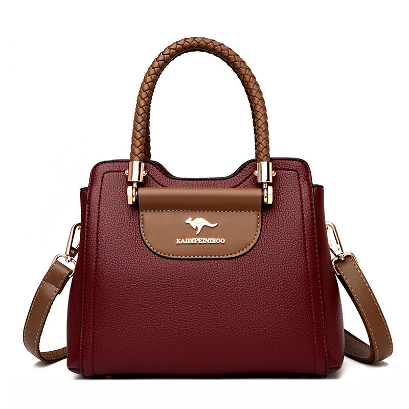 Stylish Color-Block Women's Shoulder Bag 2021