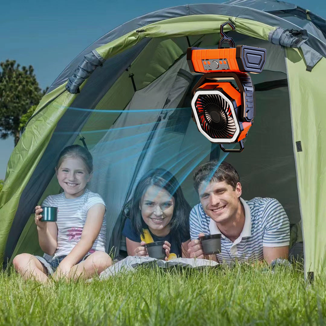 Portable Outdoor Camping Fan with Long Battery Life