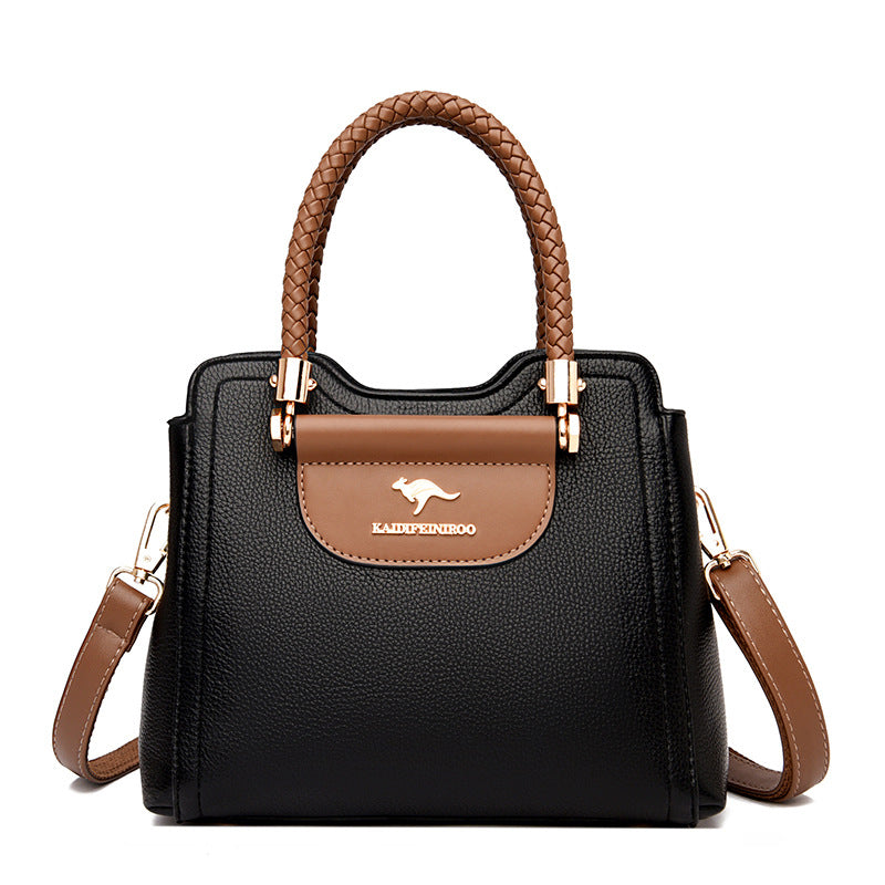 Stylish Color-Block Women's Shoulder Bag 2021