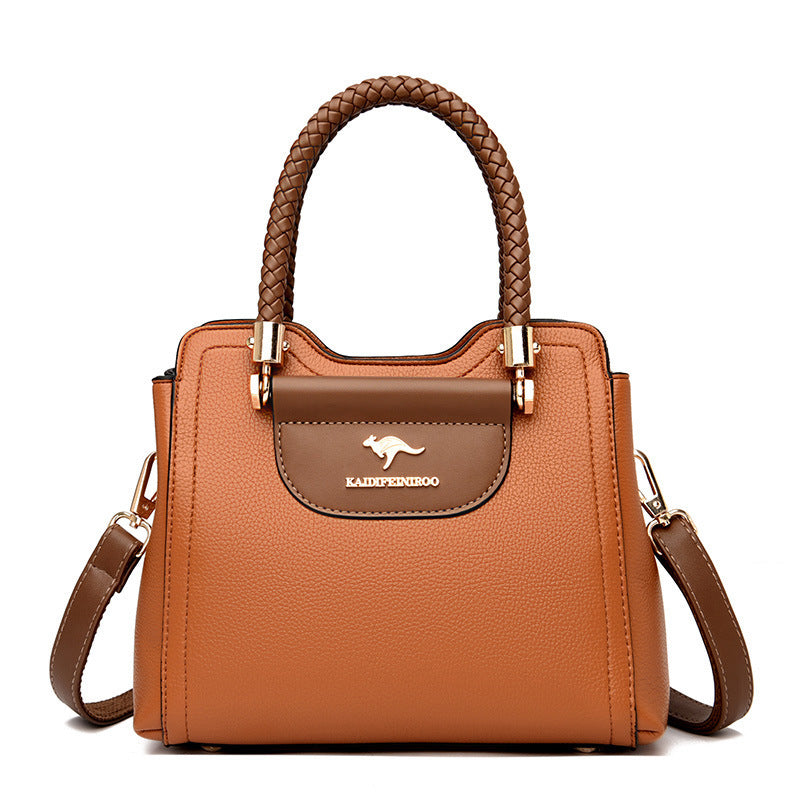 Stylish Color-Block Women's Shoulder Bag 2021