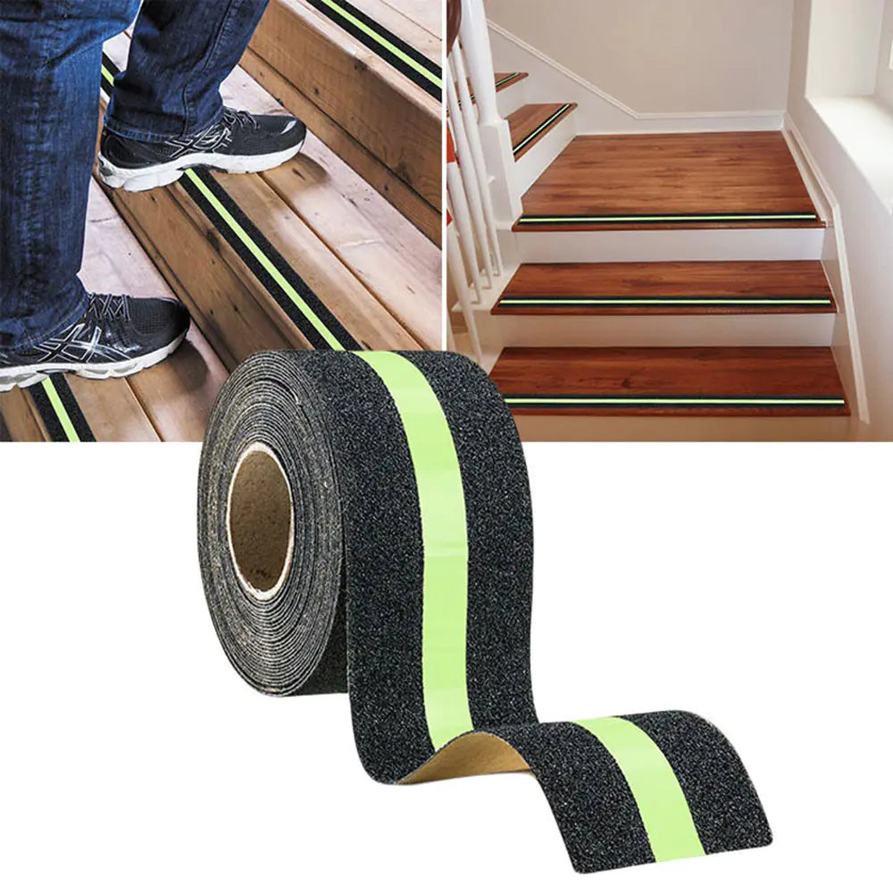 Glow-in-the-Dark Non-Slip Tape for Stairs and Elevators