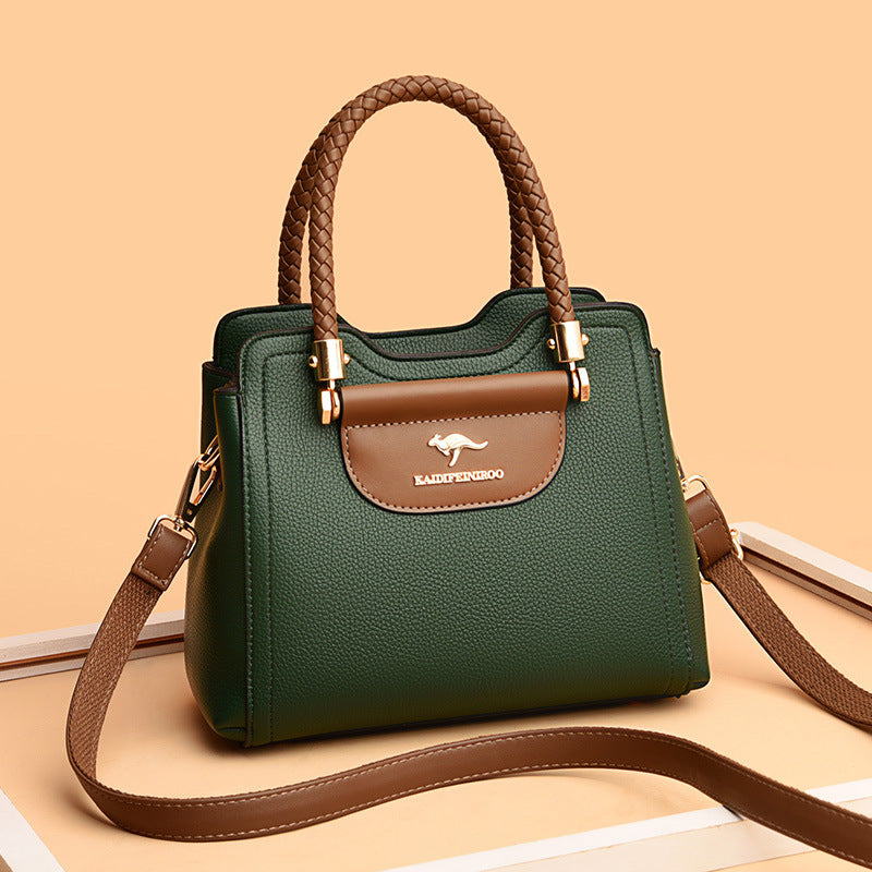 Stylish Color-Block Women's Shoulder Bag 2021